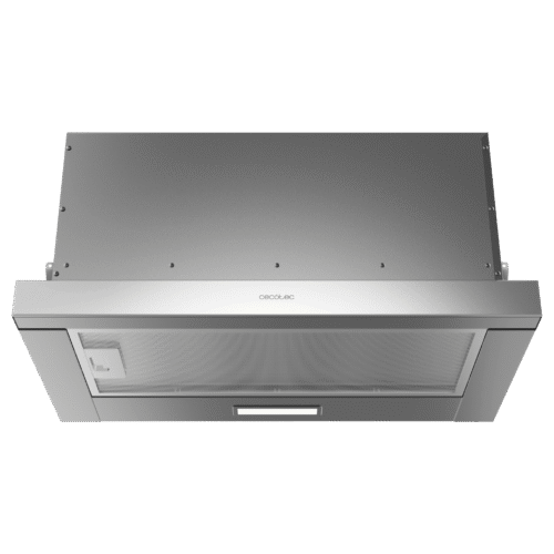 Imagen 2 Campana extractora telescópica Cecotec Bolero Flux TLM 603500 Inox A. 350 m³/h de succión, eficiencia Clase A y 60 cm de ancho con acabado en acero inoxidable.