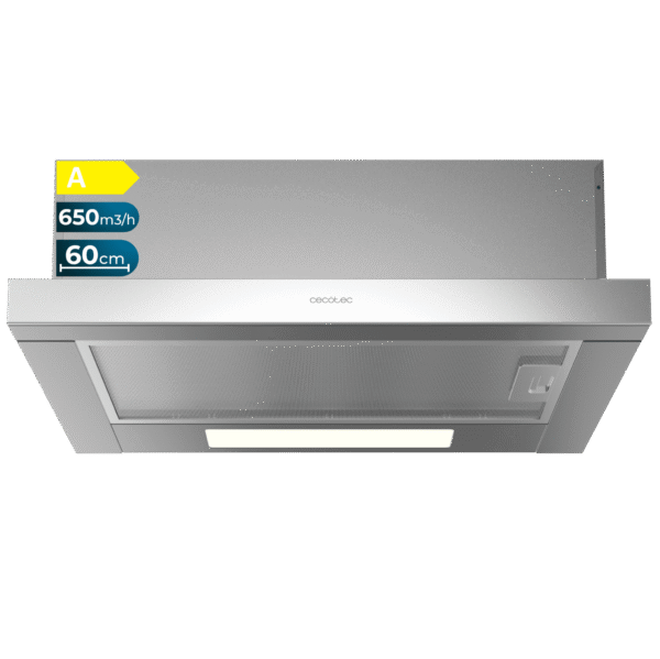 2862 Campana extractora convencional Cecotec Bolero Flux CM 602200 White B de 60 cm en color blanco