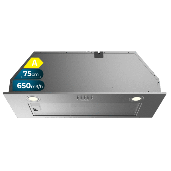 Campana extractora convencional Cecotec Bolero Flux CM 602200 White B de 60 cm en color blanco