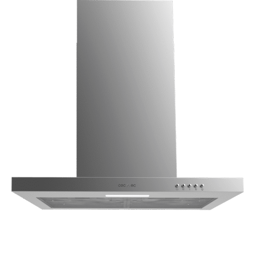 Imagen 2 Campana extractora Bolero Flux TM 603500 Inox B de 60 cm. Succión de 350 m³/h, motor de 70 W, eficiencia clase B y filtros de carbono para un aire limpio.