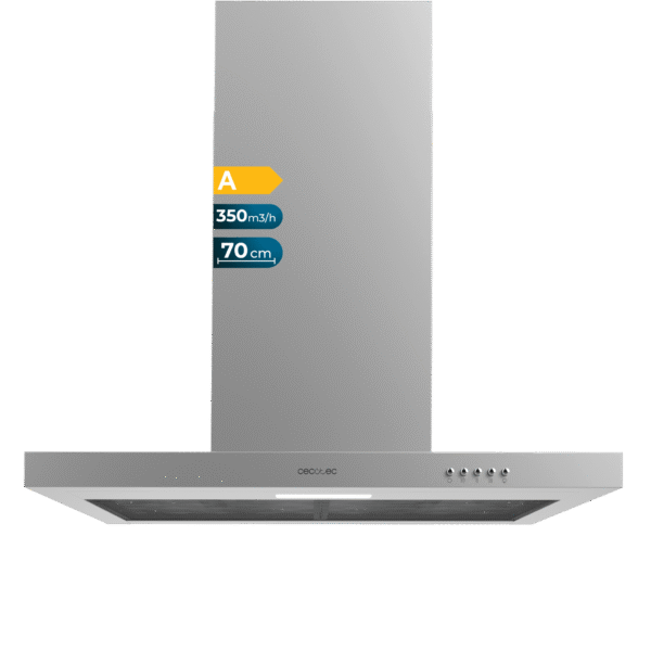 Campana extractora convencional Cecotec Bolero Flux CM 602200 White B de 60 cm en color blanco