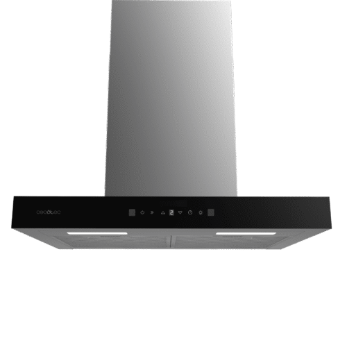 Imagen 2 Campana extractora Bolero Flux TT 605500 Glass Black de 60 cm. Succión de 550 m³/h, eficiencia A++, control táctil, sensor de humo y Hand Movement Control.