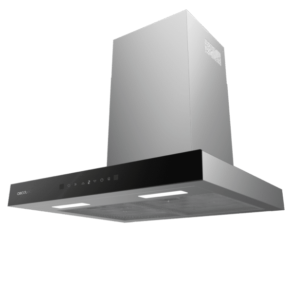 2880-Imagen-4 Imagen 4 Campana extractora Bolero Flux TT 605500 Glass Black de 60 cm. Succión de 550 m³/h, eficiencia A++, control táctil, sensor de humo y Hand Movement Control.