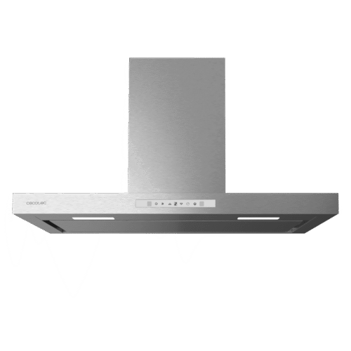 Imagen 2 Campana T Bolero Flux TT 908000 Slim Glass White A++ de 90 cm. Succión de 800 m3/h, motor de 220W, control gestual y sensor de humos para una cocina impecable.