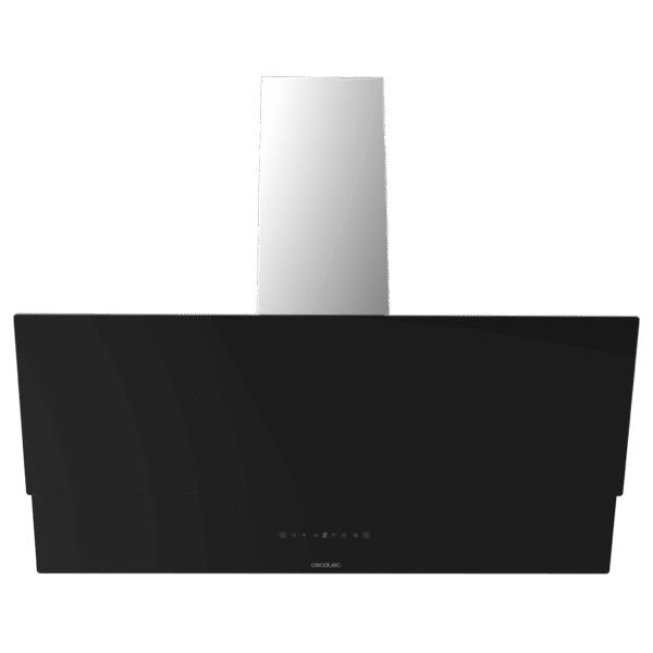 2899-Imagen-2 Imagen 2 Campana decorativa Cecotec Bolero Flux DT 908001 Glass Black de 90 cm. Succión de 800 m3/h, eficiencia A++, control gestual y sensor de humos avanzado.