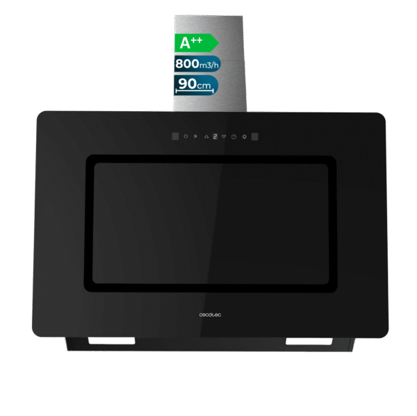 Campana extractora convencional Cecotec Bolero Flux CM 602200 White B de 60 cm en color blanco