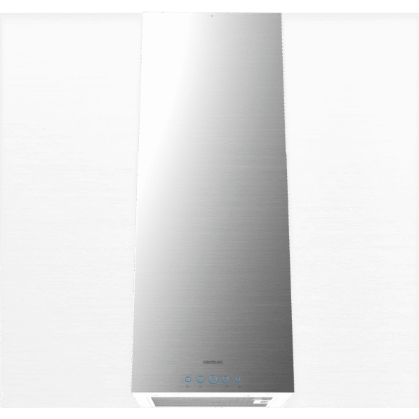 Imagen 2 Campana de isla Bolero Flux ICT 388000 Inox A++ de 38 cm. Potencia de 800 m3/h, motor de 220W, 3 niveles, sensor de humo y filtros de carbono incluidos.