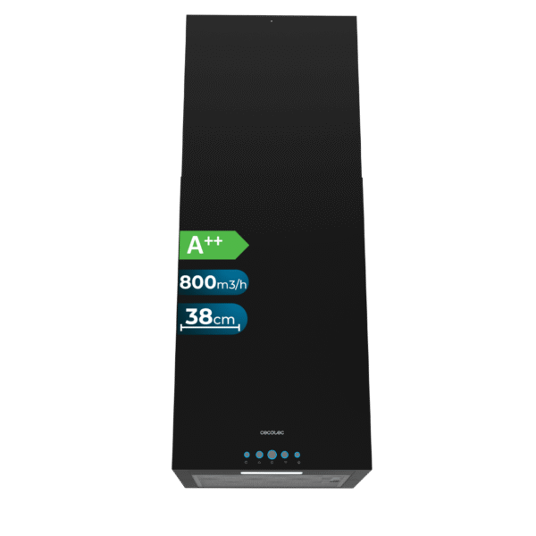 Campana extractora convencional Cecotec Bolero Flux CM 602200 White B de 60 cm en color blanco