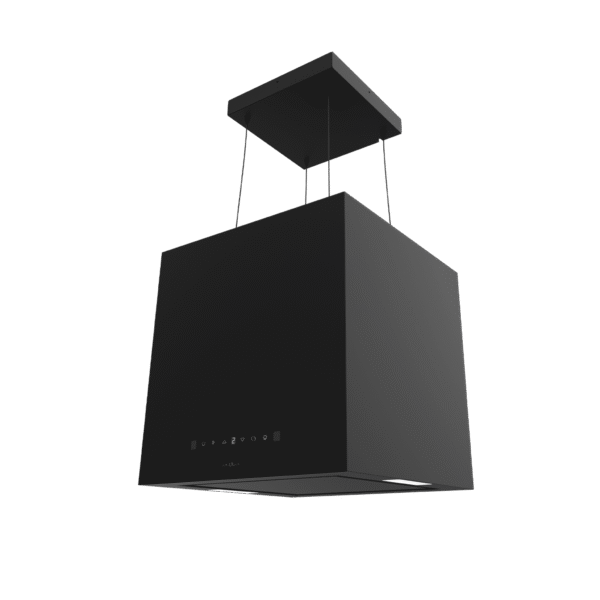 2908-Imagen-4 Imagen 4 La Bolero Flux CCT 448000 Black es una campana colgante de 44 cm con 800 m³/h de succión, eficiencia A++, control gestual y sensor de humos inteligente.