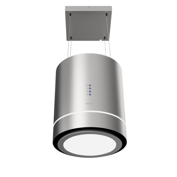 Imagen 3 Campana colgante Bolero Flux CRE 448000 Inox A++ de 44 cm. Potencia de succión de 800 m³/h, motor de 220W y sensor de humos para una cocina libre de olores.