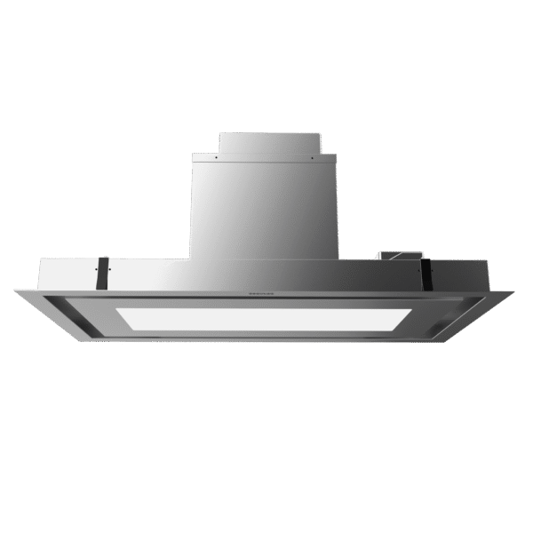 Imagen 2 Campana de techo Cecotec Bolero Flux TIR 908000 Inox A++ de 90 cm. Succión de 800 m3/h, motor de 220 W, mando a distancia y máxima eficiencia energética A++.