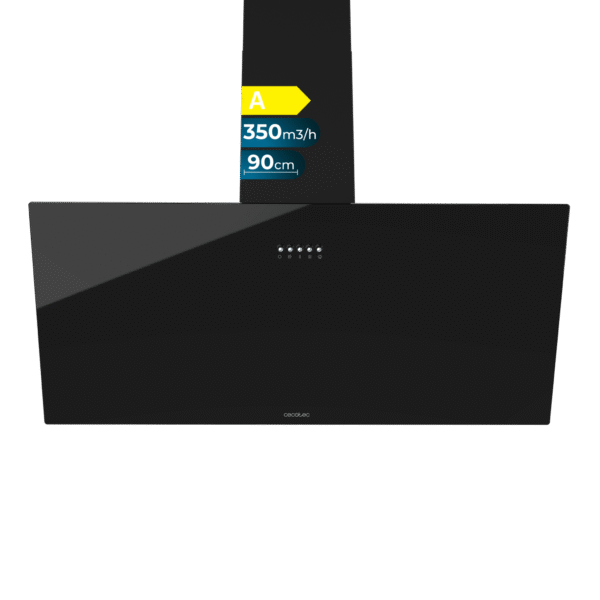 Campana extractora convencional Cecotec Bolero Flux CM 602200 White B de 60 cm en color blanco
