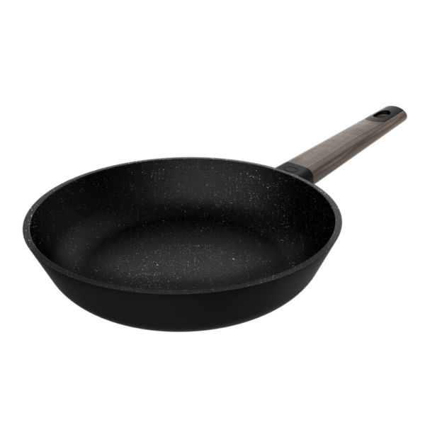 3140 Vista frontal del Set de 6 cuchillos Cecotec Swiss Chef color negro con hojas de acero inoxidable y revestimiento cerámico en su caja original