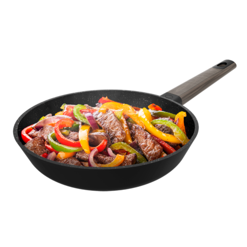 Imagen 2 Sartén de 20 cm Polka Excellence Bucket Force. Fabricada en aluminio fundido con revestimiento antiadherente de alta calidad. Apta para todas las cocinas.