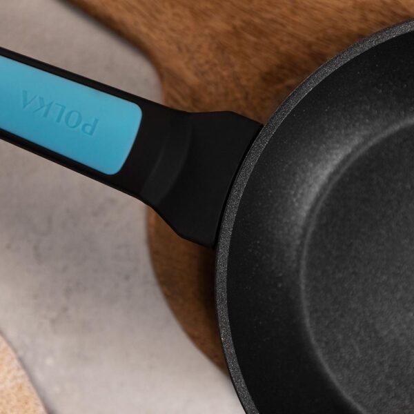 3168-Imagen-4 Imagen 4 Sartén de 20 cm en aluminio forjado con antiadherente Teflon Platinum Plus. Apta para todas las cocinas e inducción. Resistente, ecológica y libre de PFOA.