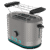 Imagen 2 Tostadora de doble ranura con 850 W y acabado en acero inoxidable. Cuenta con ranuras extraanchas de 3,8 cm, varillas superiores y sistema de autocentrado.