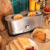 3286-Imagen-6 Imagen 6 Tostadora de acero inoxidable de 1050 W con 2 ranuras anchas de 3,8 cm. Incluye soporte para panecillos, anillo luminoso y sistema de autocentrado.