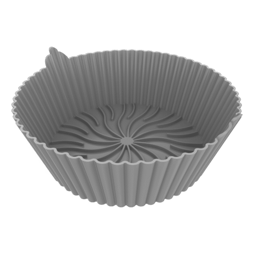 3470-Imagen-2 Imagen 2 Pack de 3 moldes circulares para freidoras de aire de 2 a 4.5 L. Accesorios libres de BPA con durabilidad reforzada, diseño antiquemaduras y fácil limpieza.