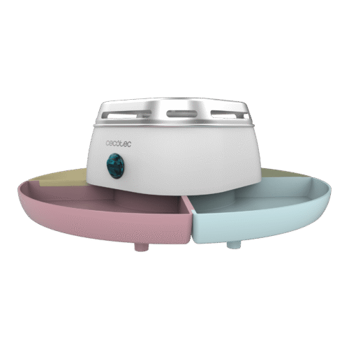 3832-Imagen-2 Imagen 2 Máquina de algodón de azúcar de 500 W con diseño retro. Totalmente desmontable para fácil limpieza, funciona con azúcar y caramelos duros.