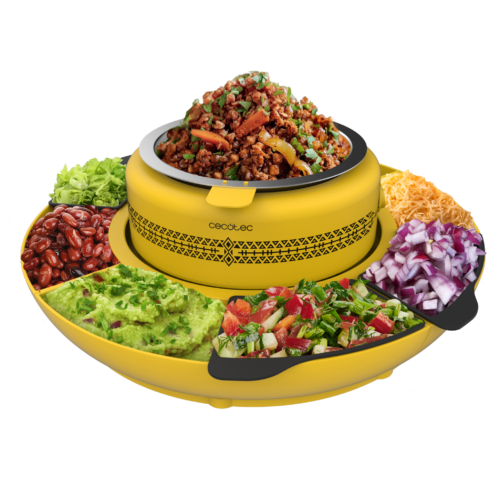 Kit de accesorios variados para freidora de aire Cecotec Cecofry de 5 a 6,5 litros con moldes y rejillas