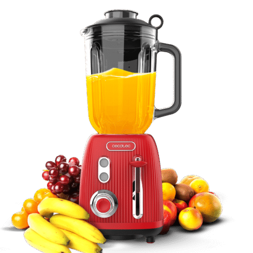 Vista frontal del microondas digital Cecotec Proclean 2500 con panel de control táctil y mando giratorio