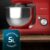 Imagen 8 Batidora amasadora Cecotec de 1200 W con bol de 5 L y función para helados. Diseño elegante en color rojo con 5 funciones ideales para repostería avanzada.