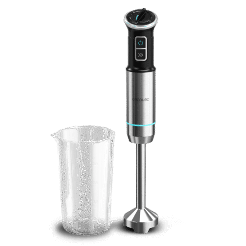 3911-Imagen-2 Imagen 2 Batidora de mano Cecotec Power Neutron 1100MAX de 1100 W con cuchillas de titanio negro, pie XL y accesorios. Potencia y precisión para todas tus recetas.