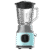 Imagen 2 Batidora de vaso retro de 800W con jarra de 1L y cuchillas de titanio negro. Triturado eficiente y diseño vintage para resultados homogéneos en cada receta.