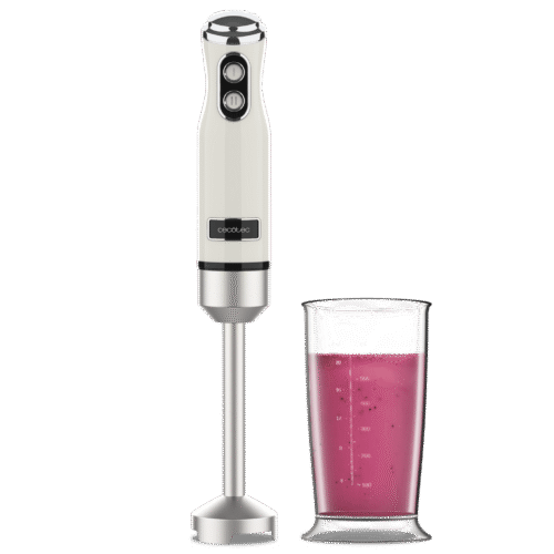 Vista frontal del microondas digital Cecotec Proclean 2500 con panel de control táctil y mando giratorio