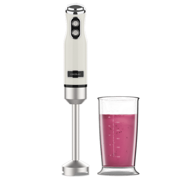 Vista frontal del microondas digital Cecotec Proclean 2500 con panel de control táctil y mando giratorio