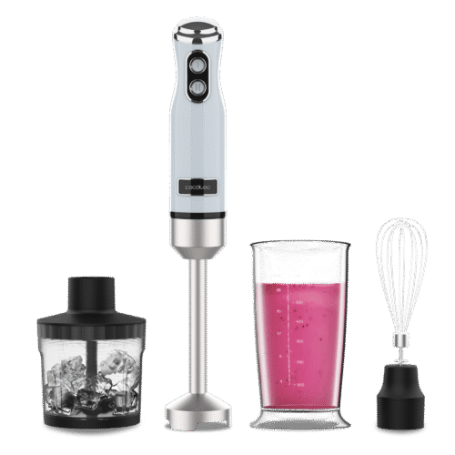 Vista frontal del microondas digital Cecotec Proclean 2500 con panel de control táctil y mando giratorio