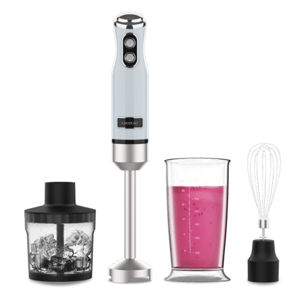 Vista frontal del microondas digital Cecotec Proclean 2500 con panel de control táctil y mando giratorio