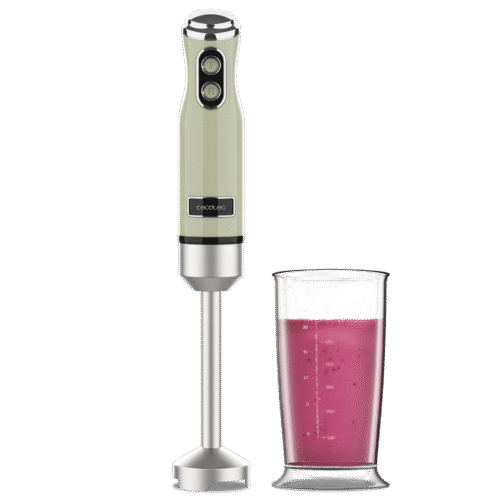 Vista frontal del microondas digital Cecotec Proclean 2500 con panel de control táctil y mando giratorio