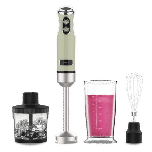 Vista frontal del microondas digital Cecotec Proclean 2500 con panel de control táctil y mando giratorio