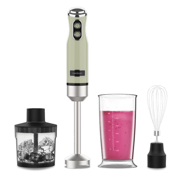 Vista frontal del microondas digital Cecotec Proclean 2500 con panel de control táctil y mando giratorio