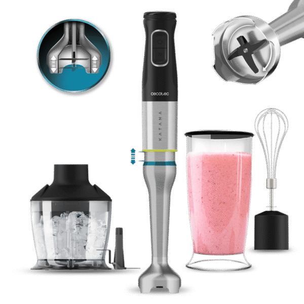 Vista frontal del microondas digital Cecotec Proclean 2500 con panel de control táctil y mando giratorio