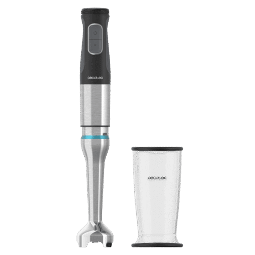 Vista frontal del microondas digital Cecotec Proclean 2500 con panel de control táctil y mando giratorio