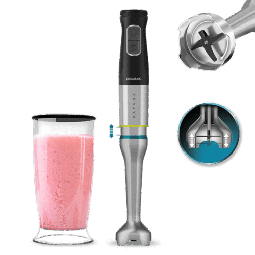 Vista frontal del microondas digital Cecotec Proclean 2500 con panel de control táctil y mando giratorio