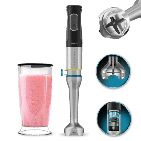 3969 Vista frontal del microondas digital Cecotec Proclean 2500 con panel de control táctil y mando giratorio