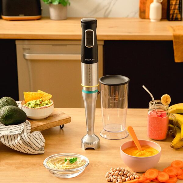 Imagen 6 Batidora Cecotec Katana 15 Jar D de 1500 W con pie XL, tecnología Perreo Move y 21 velocidades. Logra resultados profesionales en segundos sin salpicaduras.