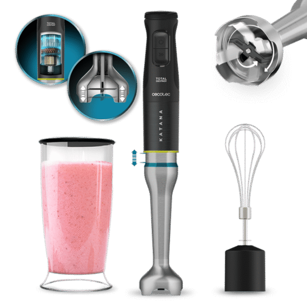 Vista frontal del microondas digital Cecotec Proclean 2500 con panel de control táctil y mando giratorio