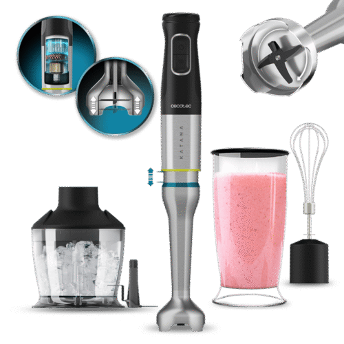 Vista frontal del microondas digital Cecotec Proclean 2500 con panel de control táctil y mando giratorio