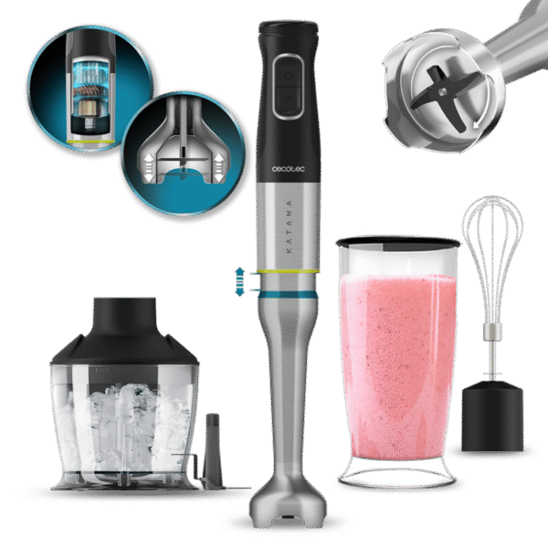 Vista frontal del microondas digital Cecotec Proclean 2500 con panel de control táctil y mando giratorio