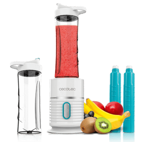 Vista frontal del microondas digital Cecotec Proclean 2500 con panel de control táctil y mando giratorio