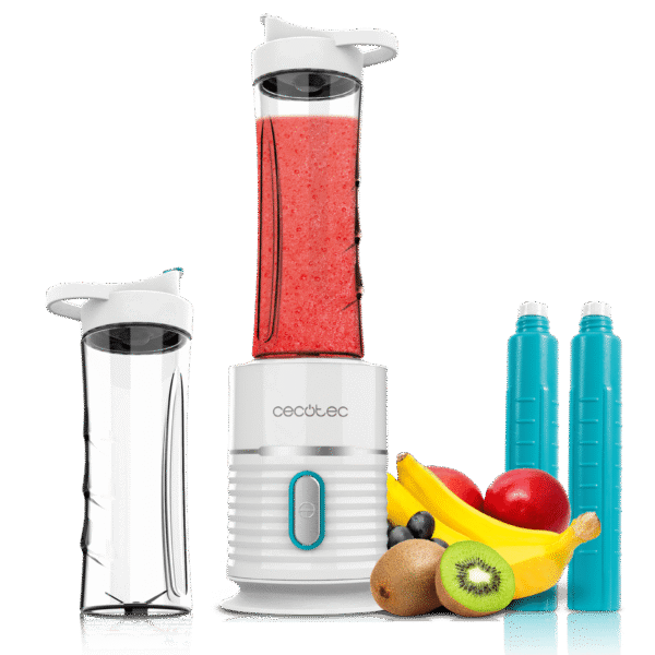 Vista frontal del microondas digital Cecotec Proclean 2500 con panel de control táctil y mando giratorio