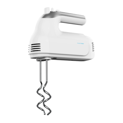 4120-Imagen-2 Imagen 2 Batidora de varillas Cecotec PowerTwist 500 de 500 W con 5 niveles de velocidad, función turbo y accesorios para batir, amasar y montar con gran ergonomía.