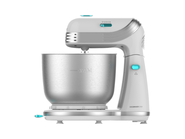 Vista frontal del microondas digital Cecotec Proclean 2500 con panel de control táctil y mando giratorio