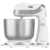 Imagen 2 Batidora amasadora Cecomixer Easy White de 250 W con 6 velocidades y 5 funciones. Incluye bol de acero inoxidable de 3 L y movimiento planetario para repostería.