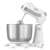Imagen 3 Batidora amasadora Cecomixer Easy White de 250 W con 6 velocidades y 5 funciones. Incluye bol de acero inoxidable de 3 L y movimiento planetario para repostería.