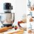 Imagen 4 Batidora amasadora Twist&Fusion 4000 Luxury Black con motor DC de 800 W, cuerpo de aluminio fundido y bol de 5,2 L. Ideal para repostería profesional en casa.